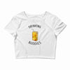 Drinking Buddies Juice Crop Top