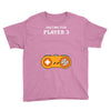 Waiting for Player 3 Gamer Youth Tee
