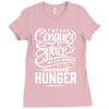 conquer the space Ladies Fitted T-Shirt