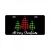 lumberjack tree merry christmas License Plate