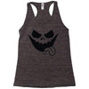 evil jack o' lantern scary Racerback Tank