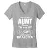 I'm Called Aunt Because I'm Way Too Cool To Be Called Grandma Women's V-Neck T-Shirt