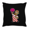 zombified big boy Throw Pillow