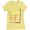 That's Okay (a240) Ladies Fitted T-Shirt