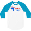 trump 2016 there will be hell toupee 3/4 Sleeve Shirt