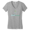 lakitu's cloud storage Women's V-Neck T-Shirt