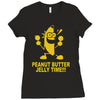 jelly time banana Ladies Fitted T-Shirt