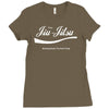 brazilian jiu jitsu funny Ladies Fitted T-Shirt