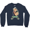 go vegan 5 Crewneck Sweatshirt