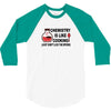 chemistry is like cooking 3/4 Sleeve Shirt