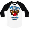 red nosed bear 3/4 Sleeve Shirt
