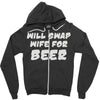 beer (2) Zipper Hoodie