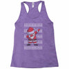 ugly santa dabbing Racerback Tank