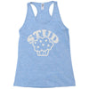 stud muffin cool awesome Racerback Tank