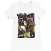 monster at house Ladies Fitted T-Shirt