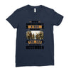 Never Underestimate A Man Who Watches The 100 And Was Born in December Ladies Fitted T-Shirt