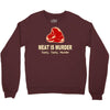 meat is murder tasty tasty murder Crewneck Sweatshirt