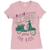 life is a journey, enjoy the ride Ladies Fitted T-Shirt