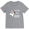 im here for the boos V-Neck Tee