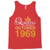 queens are born in october 1969 Tank Top