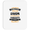 Super Cool Grandpa Of A Freaking Awesome Granddaughter Mousepad
