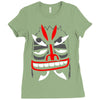 addict x mysterious al mask Ladies Fitted T-Shirt