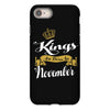 kings are born in november iPhone 8