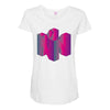 colorful nintendo Maternity Scoop Neck T-shirt
