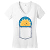 personal sun Women's V-Neck T-Shirt