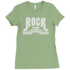 rock is dead paper killed it Ladies Fitted T-Shirt
