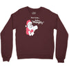 santa define naughty Crewneck Sweatshirt