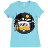 camper van Ladies Fitted T-Shirt