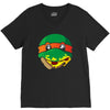 pizza turtle V-Neck Tee
