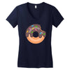 donut Women's V-Neck T-Shirt