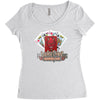 lucky devil gambling cards Women's Triblend Scoop T-shirt