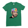 boy had Ladies Fitted T-Shirt