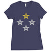 deutschland weltmeitser 4 sterne Ladies Fitted T-Shirt