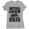 natural born biker Ladies Fitted T-Shirt