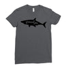 Grandpa Shark Ladies Fitted T-Shirt