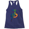 jake paul calorful Racerback Tank