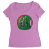 how to train your ancient god Women's Triblend Scoop T-shirt