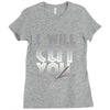i will cut you Ladies Fitted T-Shirt