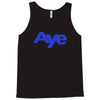vote aye for scotland scottish yes independence Tank Top