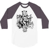 wild animals 3/4 Sleeve Shirt