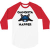 gangsta napper 3/4 Sleeve Shirt