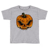 skull pumpkin Toddler T-shirt