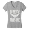 bats are awesome Women's V-Neck T-Shirt