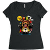 colorfu Women's Triblend Scoop T-shirt