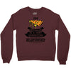 I Am Pizza Actually In A Very Commited Relationship Crewneck Sweatshirt