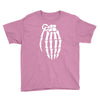 bones grenade jesse pinkman breaking the bad fully printed Youth Tee